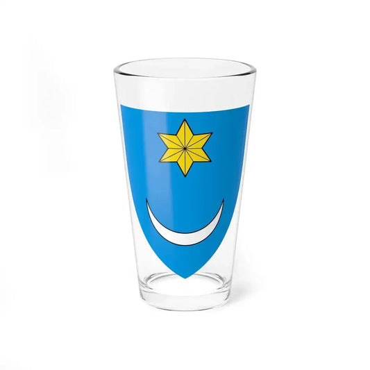 Coat of Arms of Central Croatia - Pint Glass 16oz 16oz - Go Mug Yourself