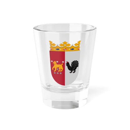 Coat of arms of Central Finland Province (Finland) (Coat of Arms) Shot Glass 1.5oz 1.5oz - Go Mug Yourself