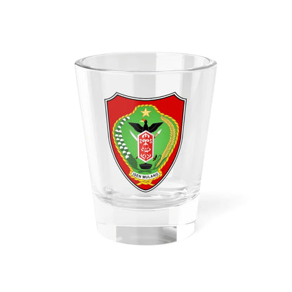 Coat of arms of Central Kalimantan (Indonesia) (Coat of Arms) Shot Glass 1.5oz 1.5oz - Go Mug Yourself