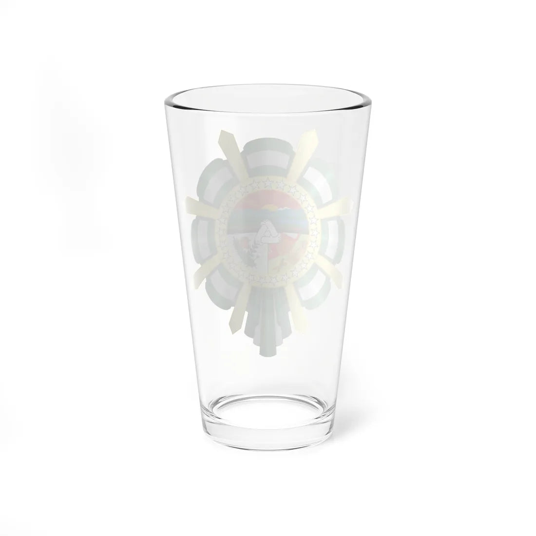 Coat of arms of Cesar Colombia (Colombia) (Coat of Arms) Pint Glass 16oz - Go Mug Yourself