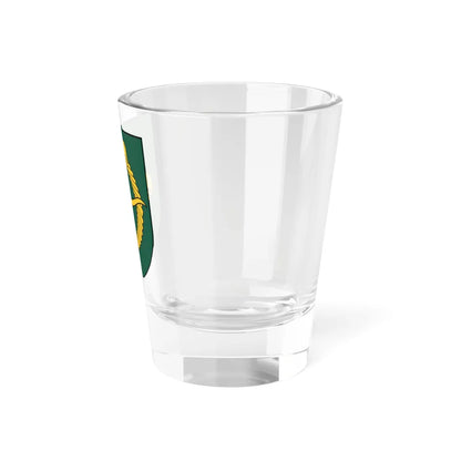 Coat of Arms of Cesvaine (Latvia) (Coat of Arms) Shot Glass 1.5oz - Go Mug Yourself