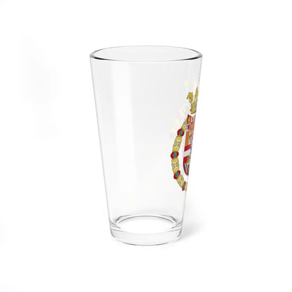 Coat of Arms of Charles I of Spain-Flanders and Tyrol Escutcheon Variant1518-1520 (Spain) (Coat of Arms) Pint Glass 16oz - Go Mug Yourself