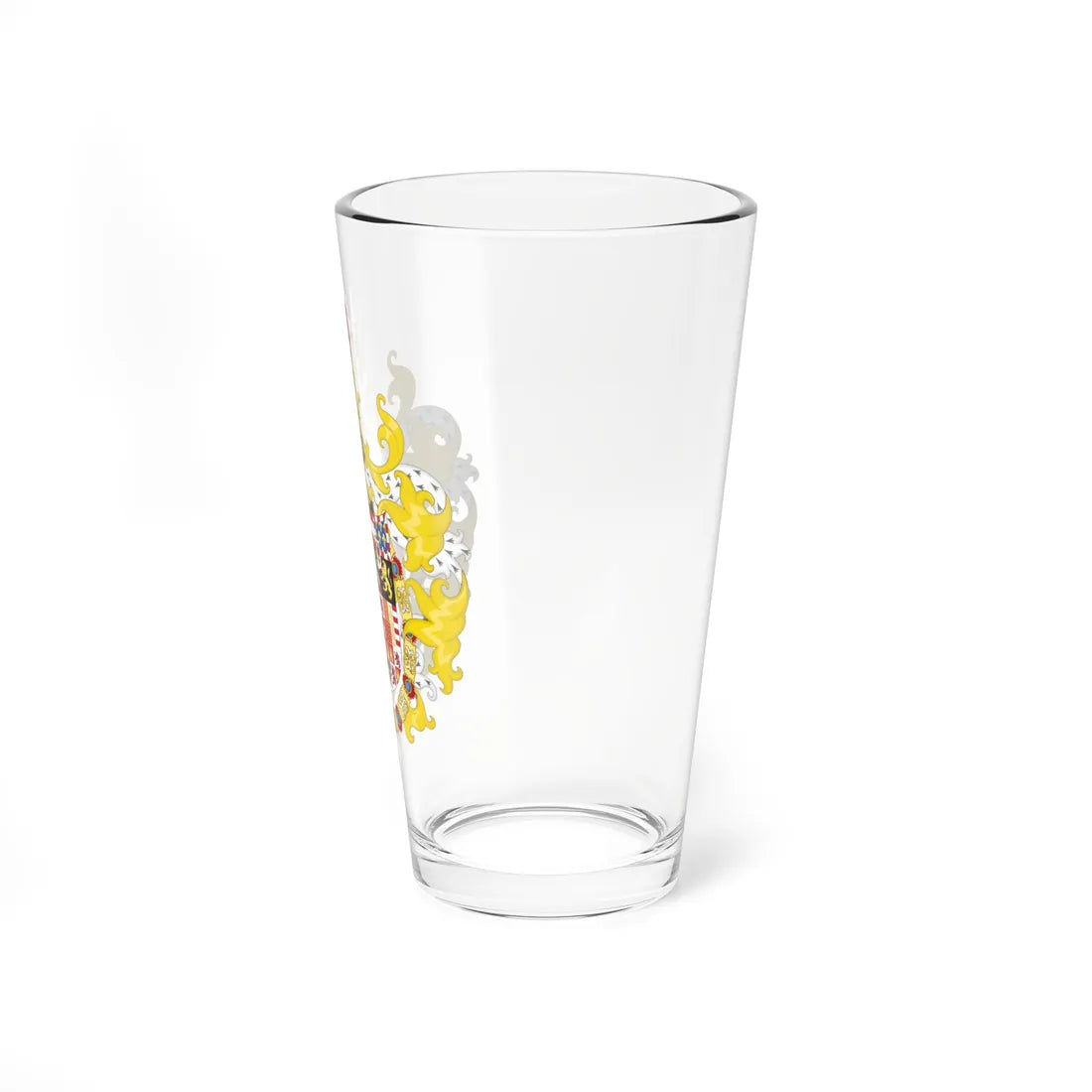 Coat of Arms of Charles I of Spain with Germanic Ornaments 1520-1530 (Spain) (Coat of Arms) Pint Glass 16oz - Go Mug Yourself