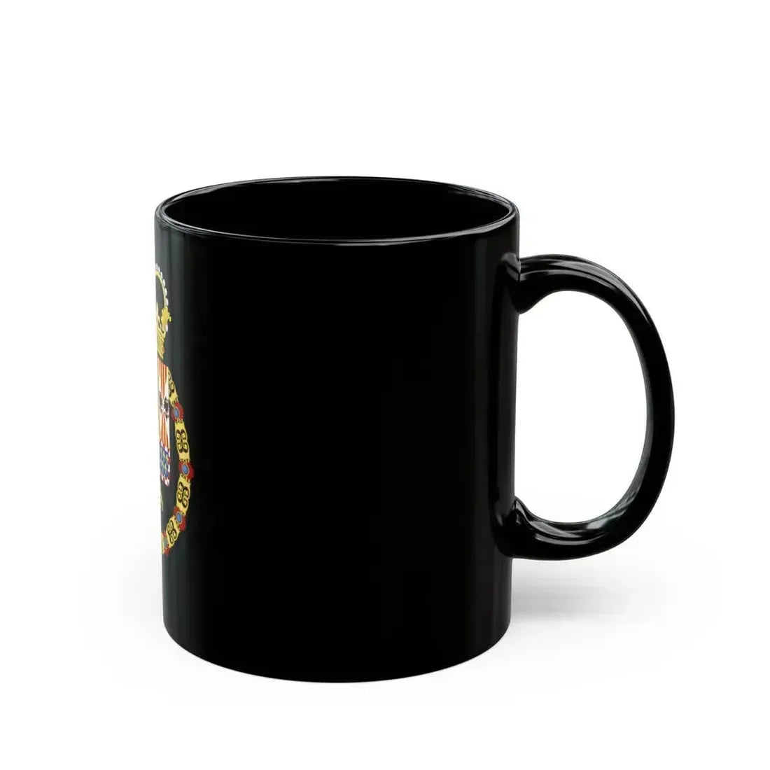 Coat of Arms of Charles II of Spain (1668-1700) - Black Coffee Mug - Go Mug Yourself
