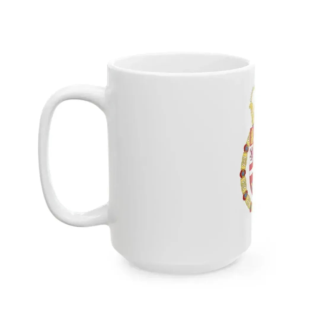 Coat of Arms of Charles II of Spain (1668-1700) - White Coffee Mug - Go Mug Yourself