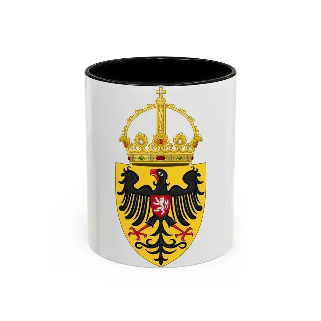 Coat of arms of Charles IV, Holy Roman Emperor - Accent Coffee Mug 11oz Black - Go Mug Yourself
