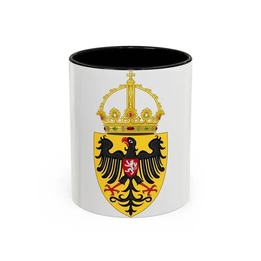 Coat of arms of Charles IV, Holy Roman Emperor - Accent Coffee Mug 11oz Black - Go Mug Yourself