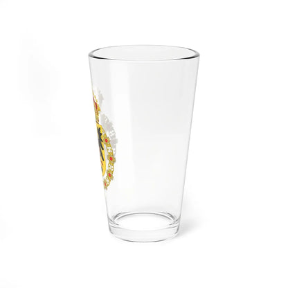 Coat of Arms of Charles V as King of the Romans (Austria) (Coat of Arms) Pint Glass 16oz - Go Mug Yourself
