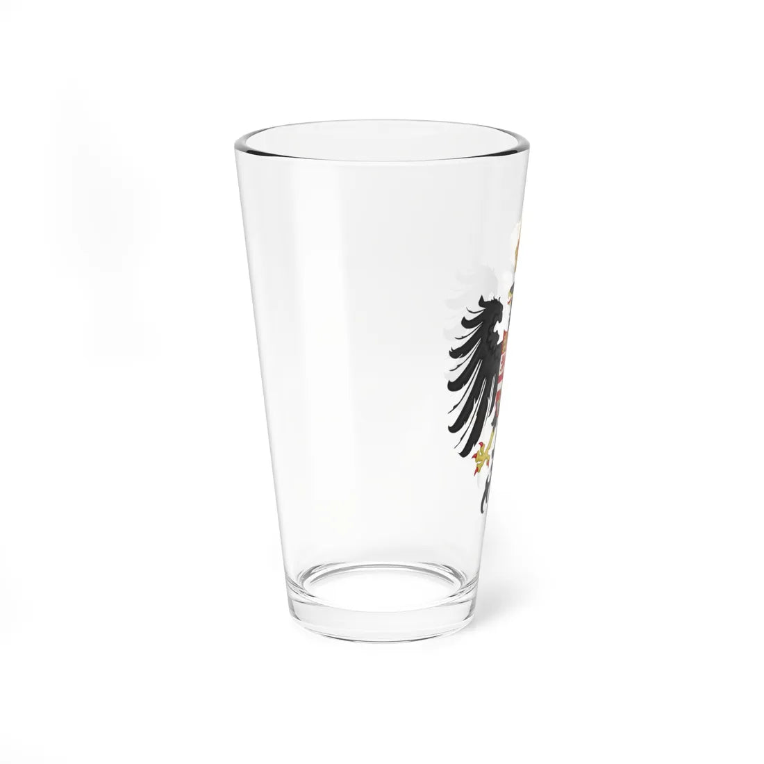 Coat of Arms of Charles V Holy Roman Emperor Charles I as King of Spain In Italy (Italy) (Coat of Arms) Pint Glass 16oz - Go Mug Yourself