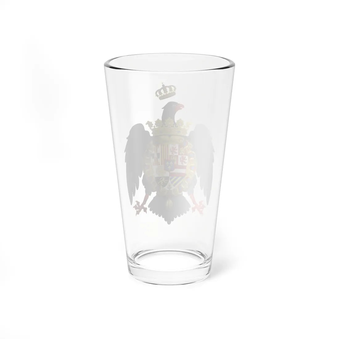 Coat of Arms of Charles V of Sicily (Italy) (Coat of Arms) Pint Glass 16oz - Go Mug Yourself