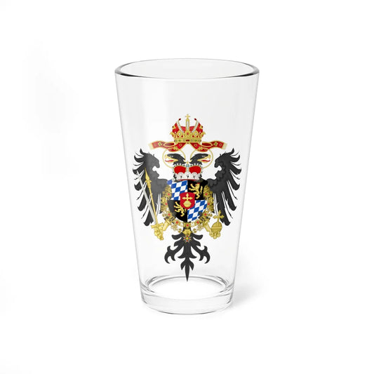 Coat of Arms of Charles VII Albert Holy Roman Emperor (Germany) (Coat of Arms) Pint Glass 16oz 16oz - Go Mug Yourself