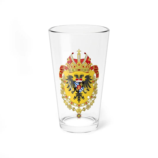 Coat of Arms of Charles VII Albert Holy Roman Emperor-Or shield variant (Germany) (Coat of Arms) Pint Glass 16oz 16oz - Go Mug Yourself