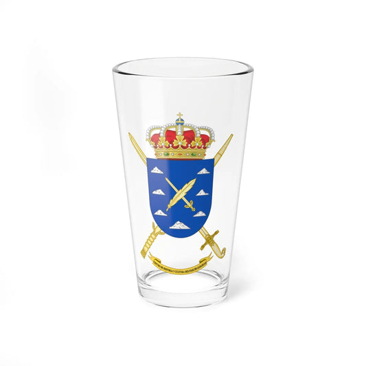 Coat of Arms of CHCM - Canary Islands (Spain) (Coat of Arms) Pint Glass 16oz 16oz - Go Mug Yourself