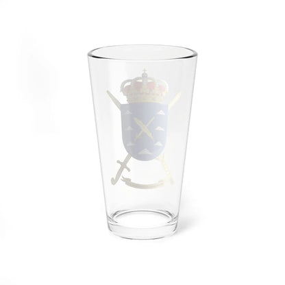 Coat of Arms of CHCM - Canary Islands (Spain) (Coat of Arms) Pint Glass 16oz - Go Mug Yourself