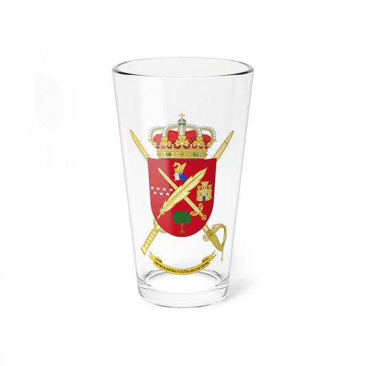Coat of Arms of CHCM - Centro (Spain) (Coat of Arms) Pint Glass 16oz 16oz - Go Mug Yourself