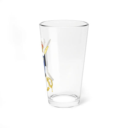 Coat of Arms of CHCM - Ceuta (Spain) (Coat of Arms) Pint Glass 16oz - Go Mug Yourself