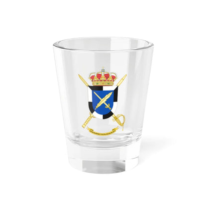 Coat of Arms of CHCM - Ceuta (Spain) (Coat of Arms) Shot Glass 1.5oz 1.5oz - Go Mug Yourself