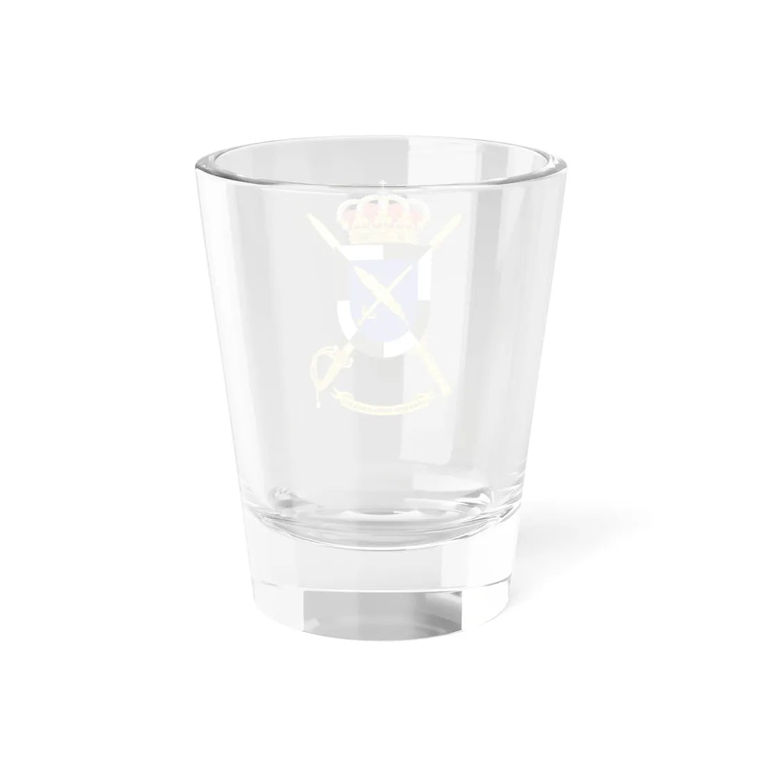 Coat of Arms of CHCM - Ceuta (Spain) (Coat of Arms) Shot Glass 1.5oz - Go Mug Yourself