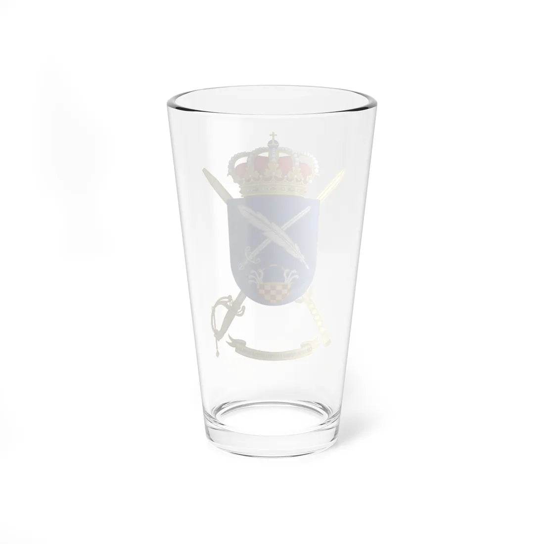 Coat of Arms of CHCM - Melilla (Spain) (Coat of Arms) Pint Glass 16oz - Go Mug Yourself