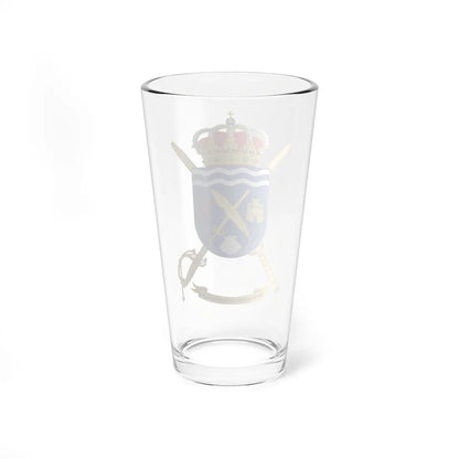 Coat of Arms of CHCM - Noroeste (Spain) (Coat of Arms) Pint Glass 16oz - Go Mug Yourself
