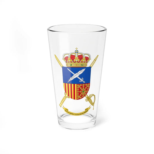 Coat of Arms of CHCM - Pirenaico (Spain) (Coat of Arms) Pint Glass 16oz 16oz - Go Mug Yourself