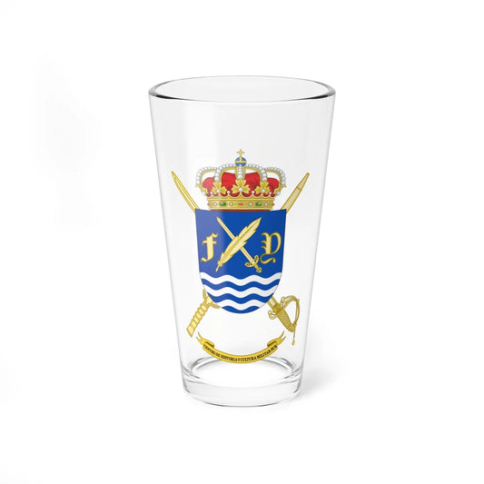 Coat of Arms of CHCM - Sur (Spain) (Coat of Arms) Pint Glass 16oz 16oz - Go Mug Yourself