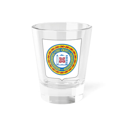 Coat of arms of Chechnya (Russia) (Coat of Arms) Shot Glass 1.5oz 1.5oz - Go Mug Yourself