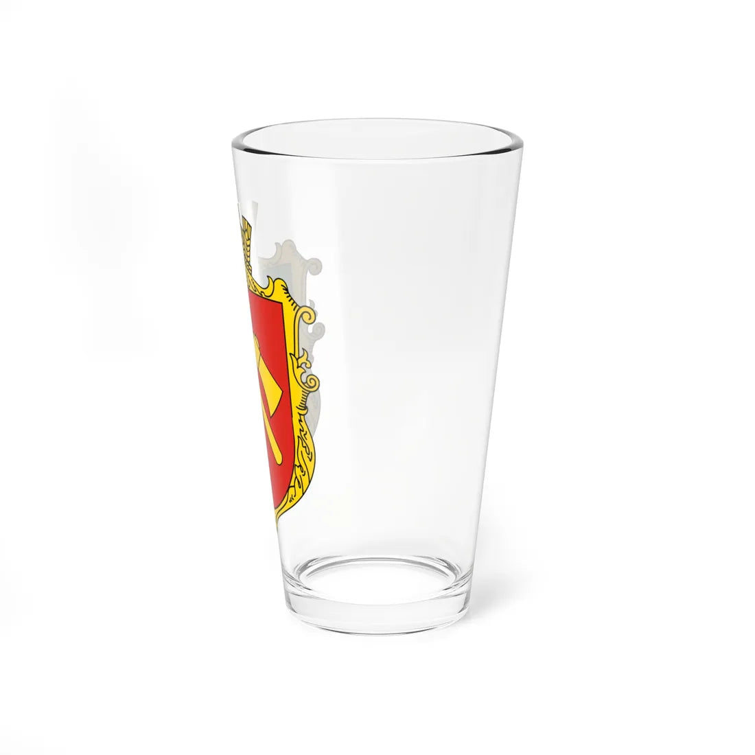 Coat of Arms of Cherepyn (Ukraine) (Coat of Arms) Pint Glass 16oz - Go Mug Yourself