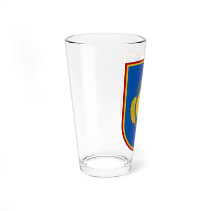Coat of Arms of Cherkasy Oblast m (Ukraine) (Coat of Arms) Pint Glass 16oz - Go Mug Yourself