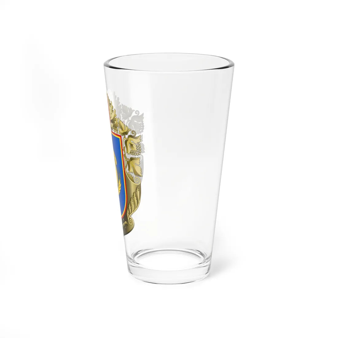 Coat of Arms of Cherkasy Oblast (Ukraine) (Coat of Arms) Pint Glass 16oz - Go Mug Yourself