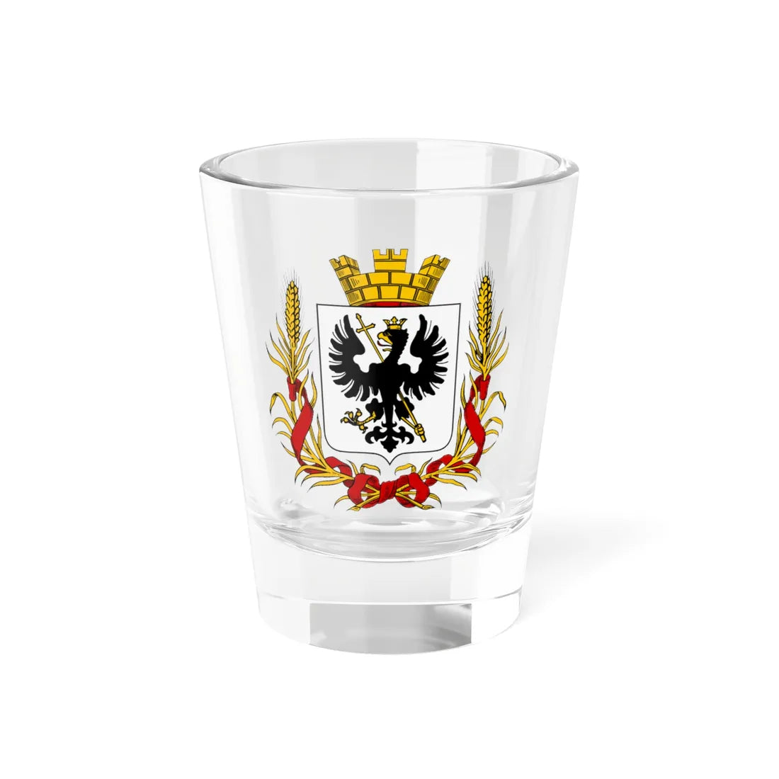 Coat of arms of Chernigov 1859 (Russia) (Coat of Arms) Shot Glass 1.5oz 1.5oz - Go Mug Yourself