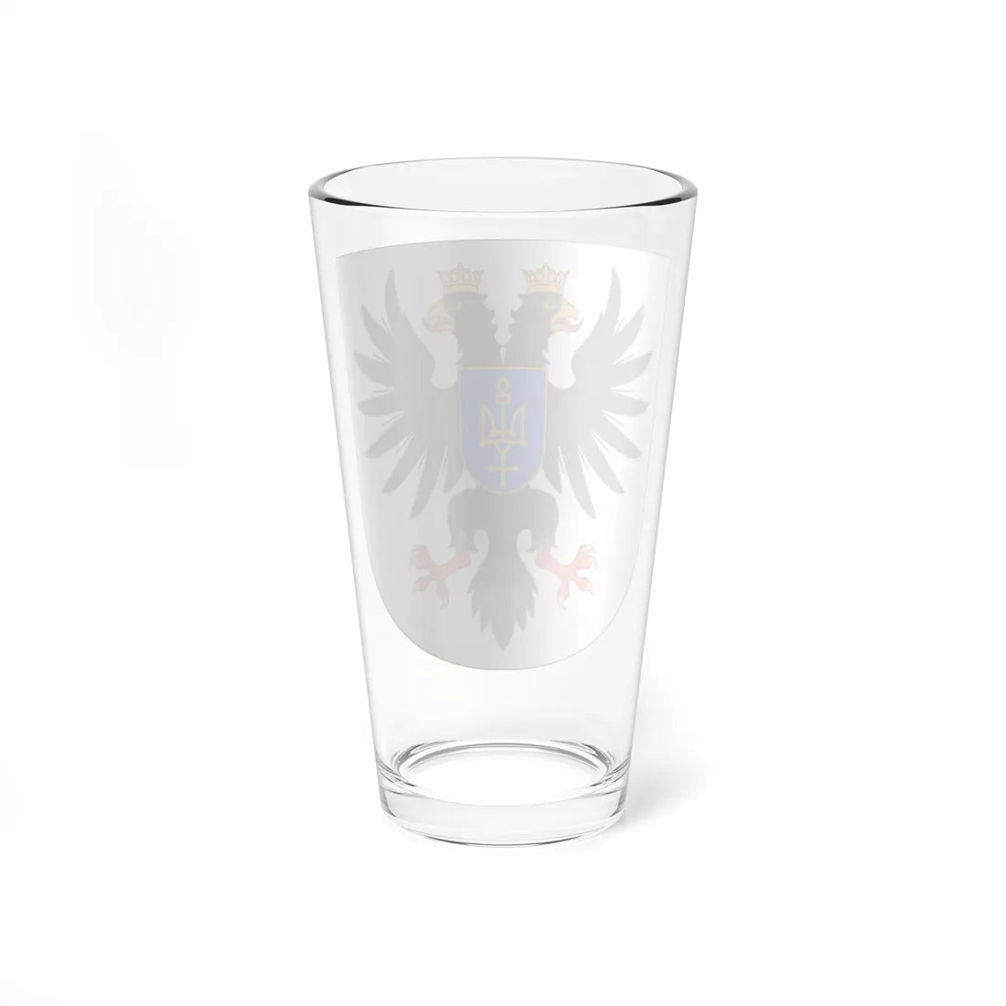 Coat of Arms of Chernihiv Oblast (Ukraine) (Coat of Arms) Pint Glass 16oz - Go Mug Yourself