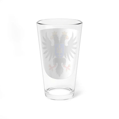 Coat of Arms of Chernihiv Oblast (Ukraine) (Coat of Arms) Pint Glass 16oz - Go Mug Yourself