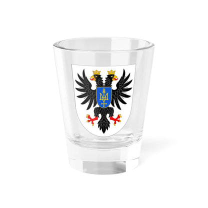 Coat of Arms of Chernihiv Oblast (Ukraine) (Coat of Arms) Shot Glass 1.5oz 1.5oz - Go Mug Yourself