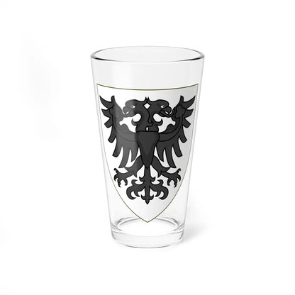 Coat of arms of Chernihiv Principality (Ukraine) (Coat of Arms) Pint Glass 16oz 16oz - Go Mug Yourself