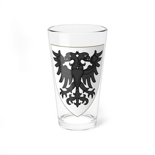 Coat of arms of Chernihiv Principality (Ukraine) (Coat of Arms) Pint Glass 16oz 16oz - Go Mug Yourself