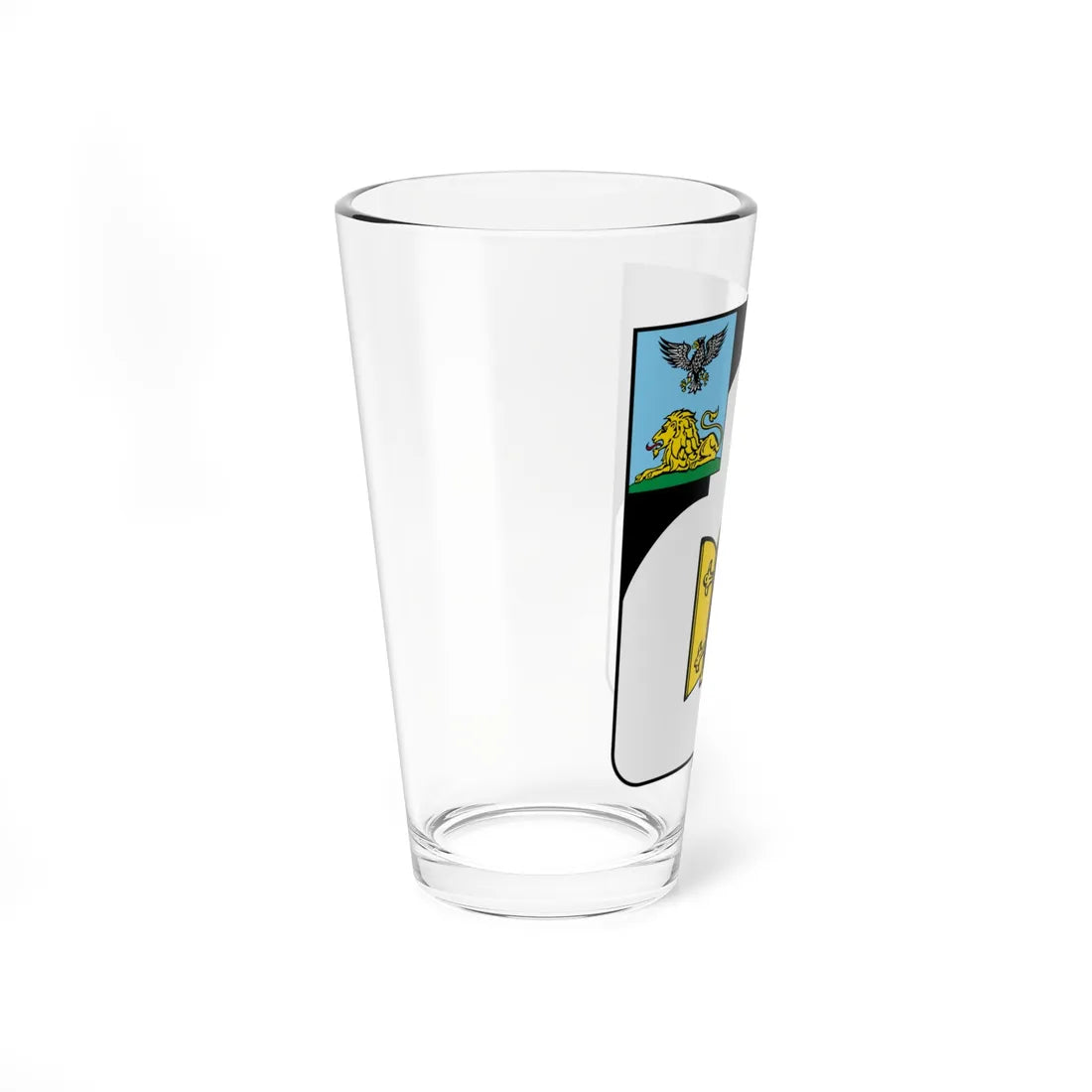 Coat of Arms of Chernyanka rayon (Russia) (Coat of Arms) Pint Glass 16oz - Go Mug Yourself