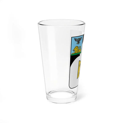 Coat of Arms of Chernyanka rayon (Russia) (Coat of Arms) Pint Glass 16oz - Go Mug Yourself