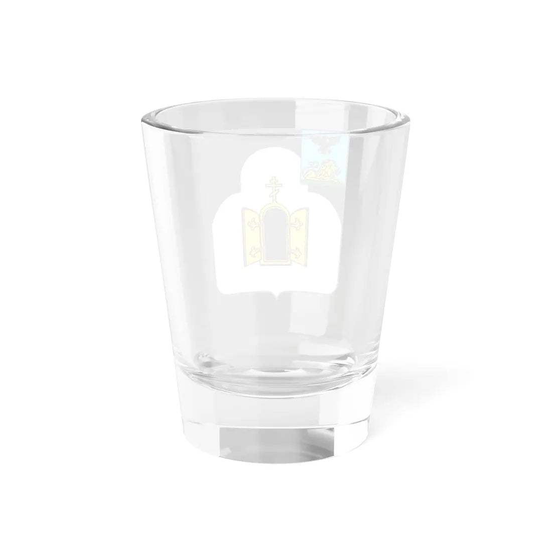Coat of Arms of Chernyanka rayon (Russia) (Coat of Arms) Shot Glass 1.5oz - Go Mug Yourself