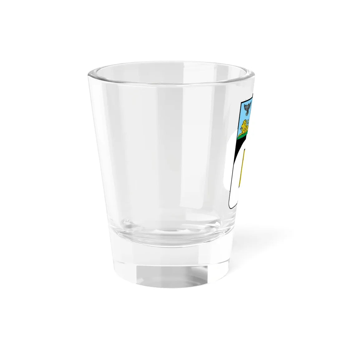 Coat of Arms of Chernyanka rayon (Russia) (Coat of Arms) Shot Glass 1.5oz - Go Mug Yourself