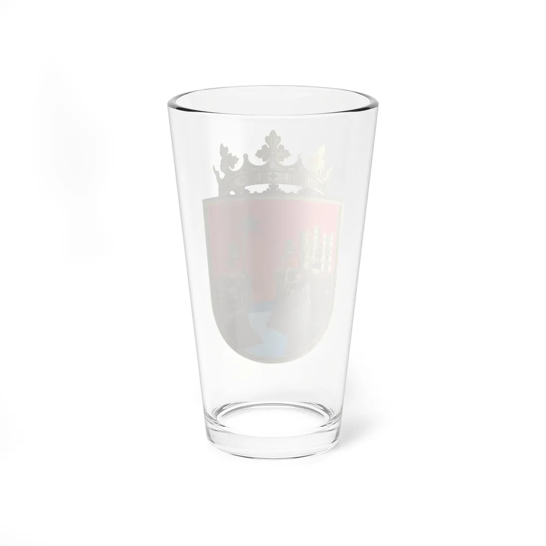 Coat of arms of Chiapas (Costa Rica) (Coat of Arms) Pint Glass 16oz - Go Mug Yourself