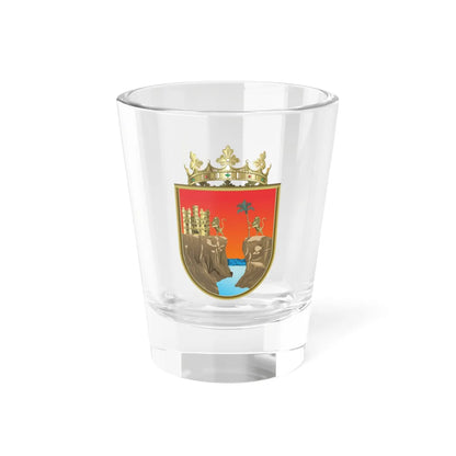 Coat of arms of Chiapas (Mexico) (Coat of Arms) Shot Glass 1.5oz 1.5oz - Go Mug Yourself