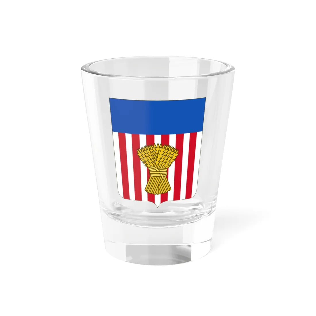 Coat of arms of Chicago (United States) (Coat of Arms) Shot Glass 1.5oz 1.5oz - Go Mug Yourself