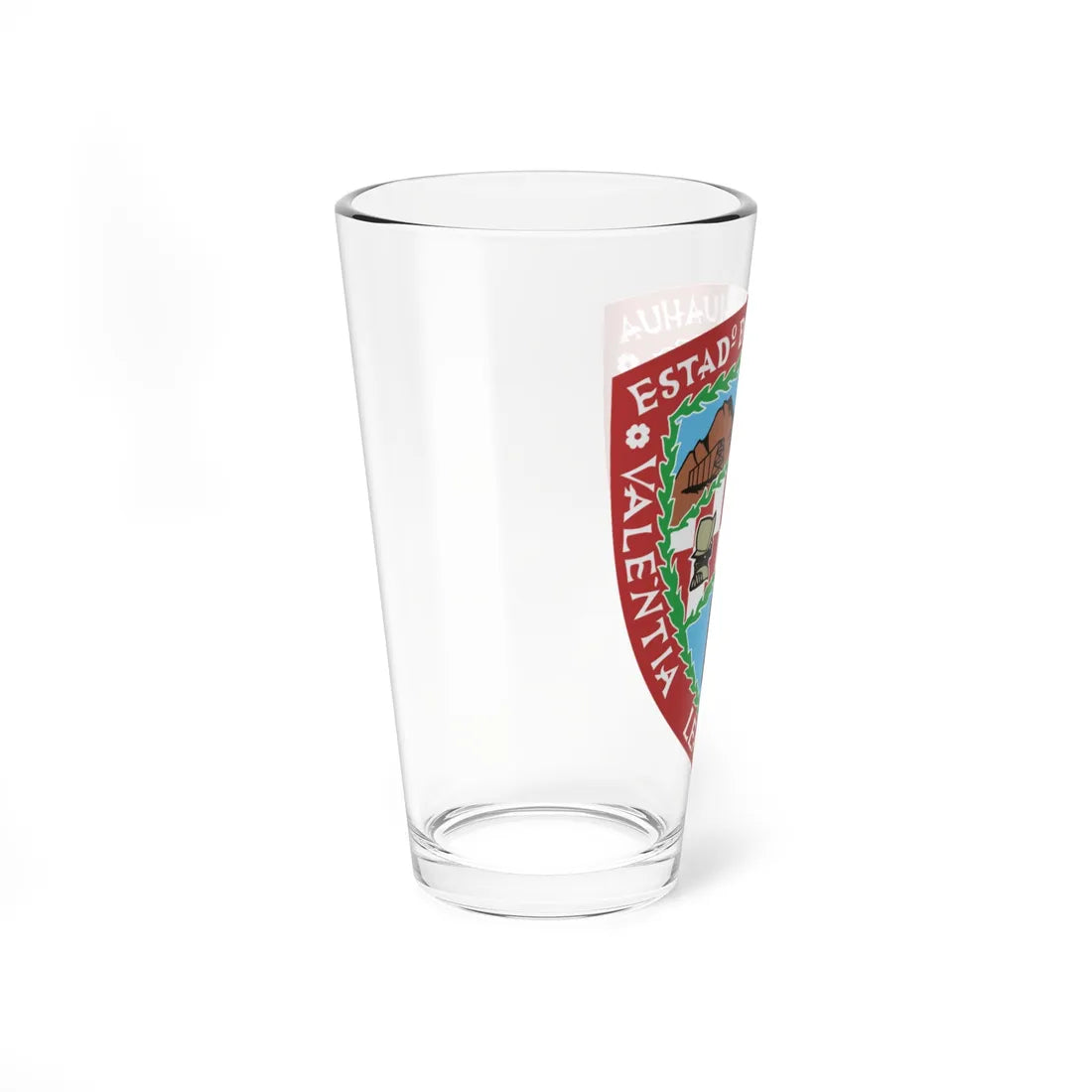 Coat of arms of Chihuahua (Mexico) (Coat of Arms) Pint Glass 16oz - Go Mug Yourself