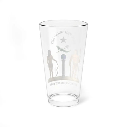 Coat of Arms of Chile 1812-1814 (Chile) (Coat of Arms) Pint Glass 16oz - Go Mug Yourself