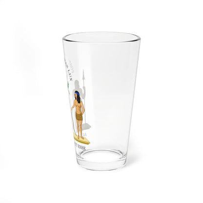 Coat of Arms of Chile 1812-1814 (Chile) (Coat of Arms) Pint Glass 16oz - Go Mug Yourself