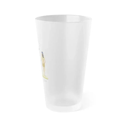 Coat of Arms of Chile (1812-1814) - Frosted Pint Glass 16oz - Go Mug Yourself