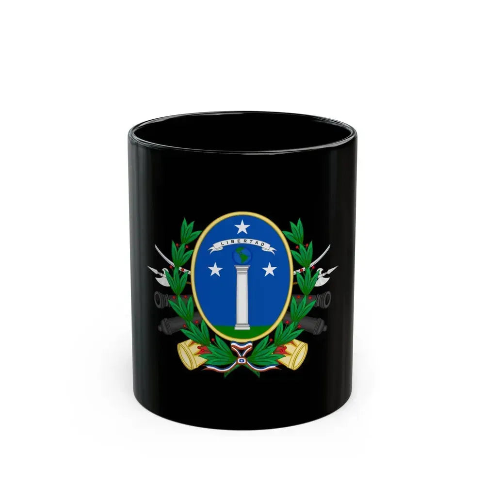 Coat of Arms of Chile (1819-1834) - Black Coffee Mug 11oz - Go Mug Yourself