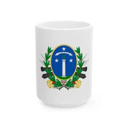 Coat of Arms of Chile (1819-1834) - White Coffee Mug 15oz - Go Mug Yourself