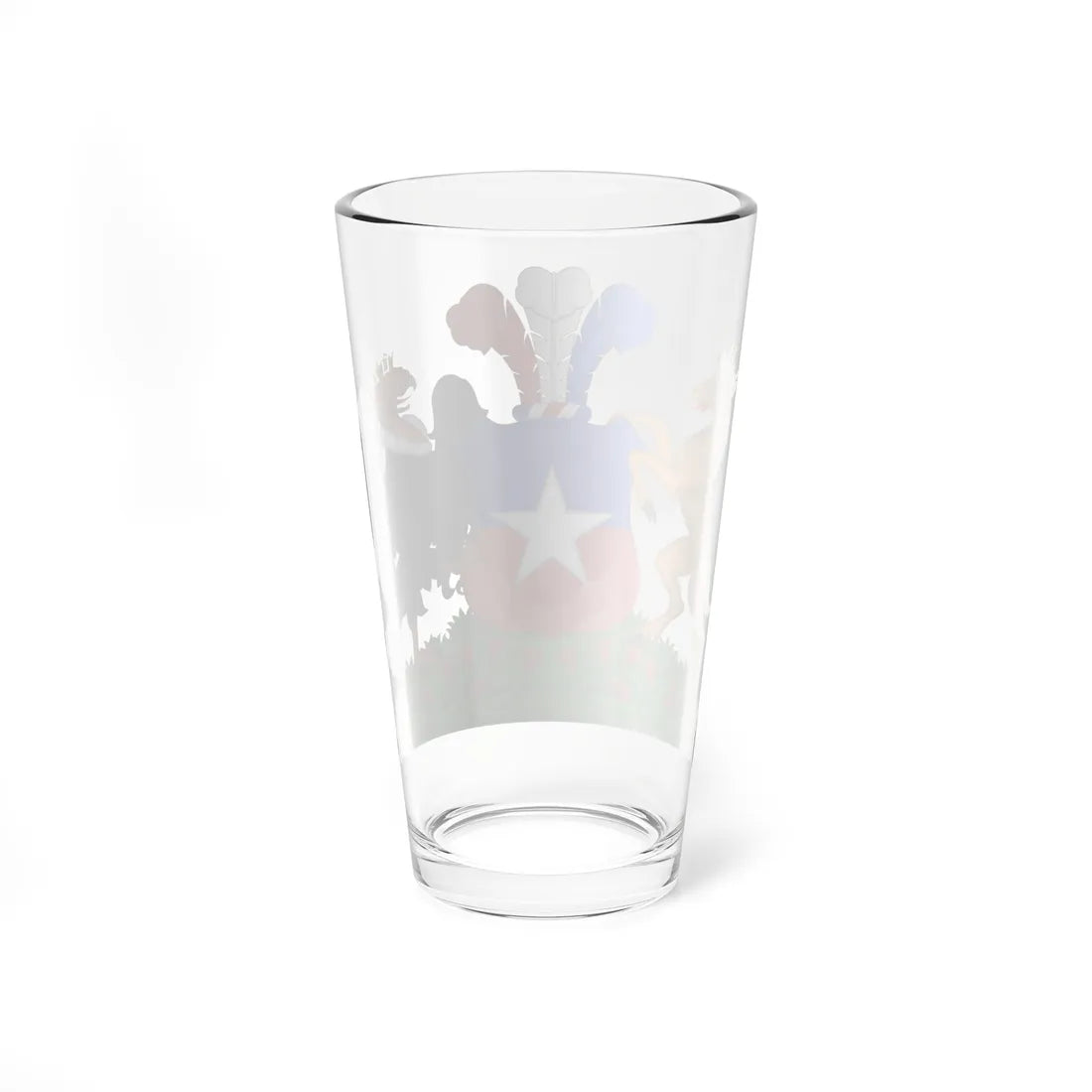 Coat of Arms of Chile 1834-1920 Compartment Variant (Chile) (Coat of Arms) Pint Glass 16oz - Go Mug Yourself